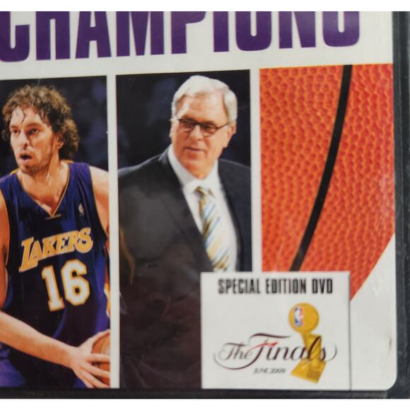 Los Angeles Lakers 2008-2009 NBA Champions Special Edition DVD Brand New - Picture 2 of 5